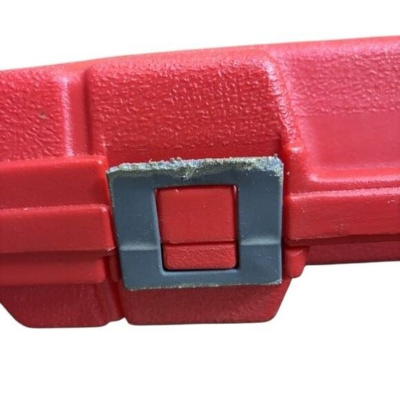 Lego Vintage 1985 Red Hard Plastic Carrying Case - Picture 4 of 8